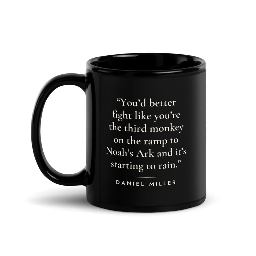 Third Monkey on the Ramp Mug