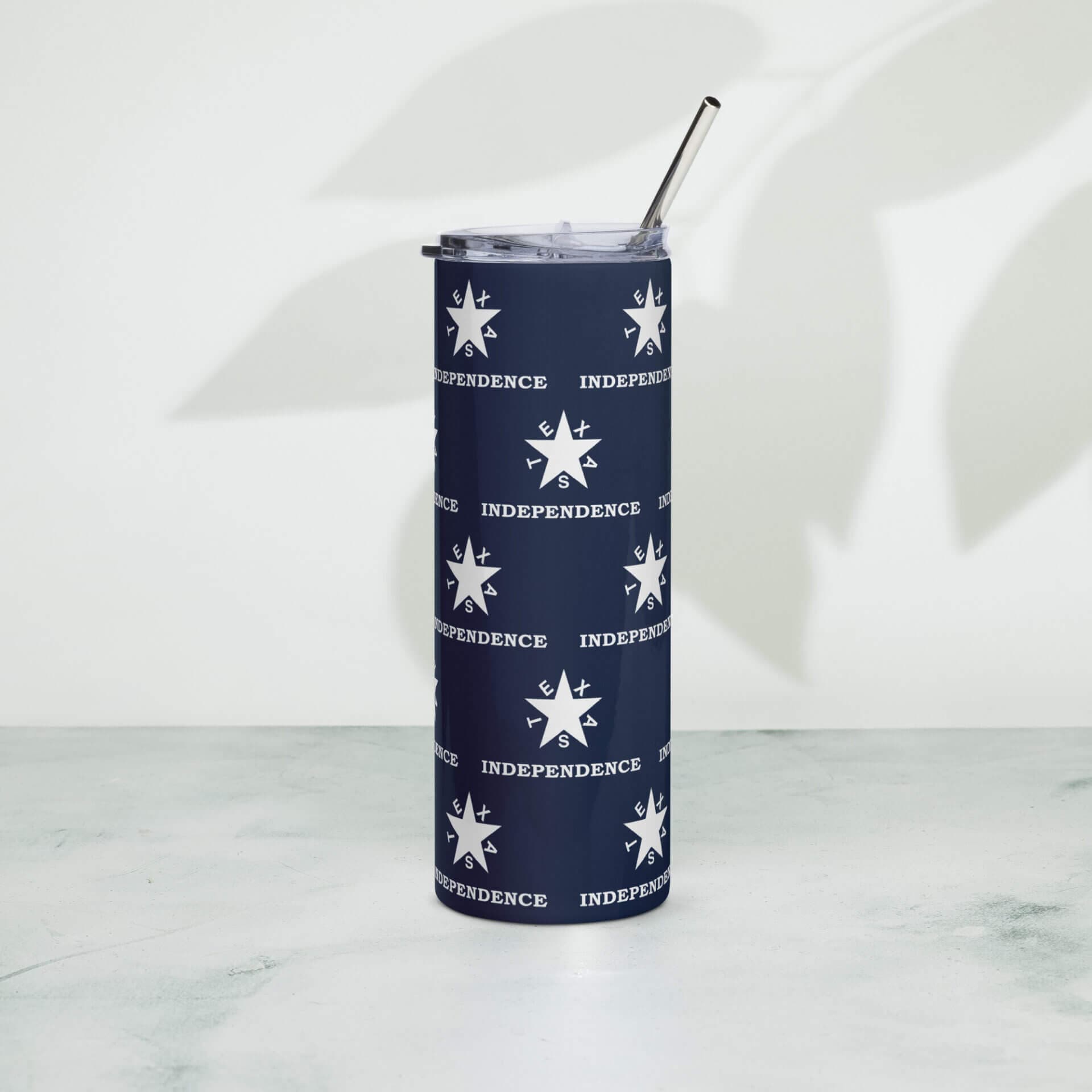 Texas Independence Stainless Steel Tumbler